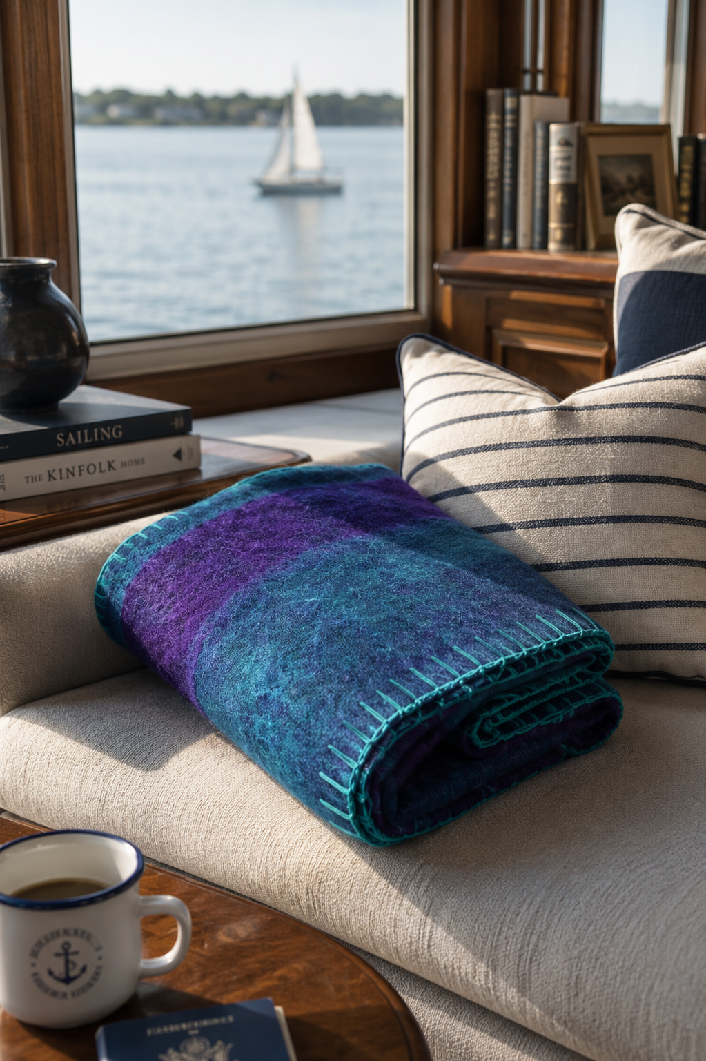 Yak Wool Travel Throw Blanket- wind 'n' sails