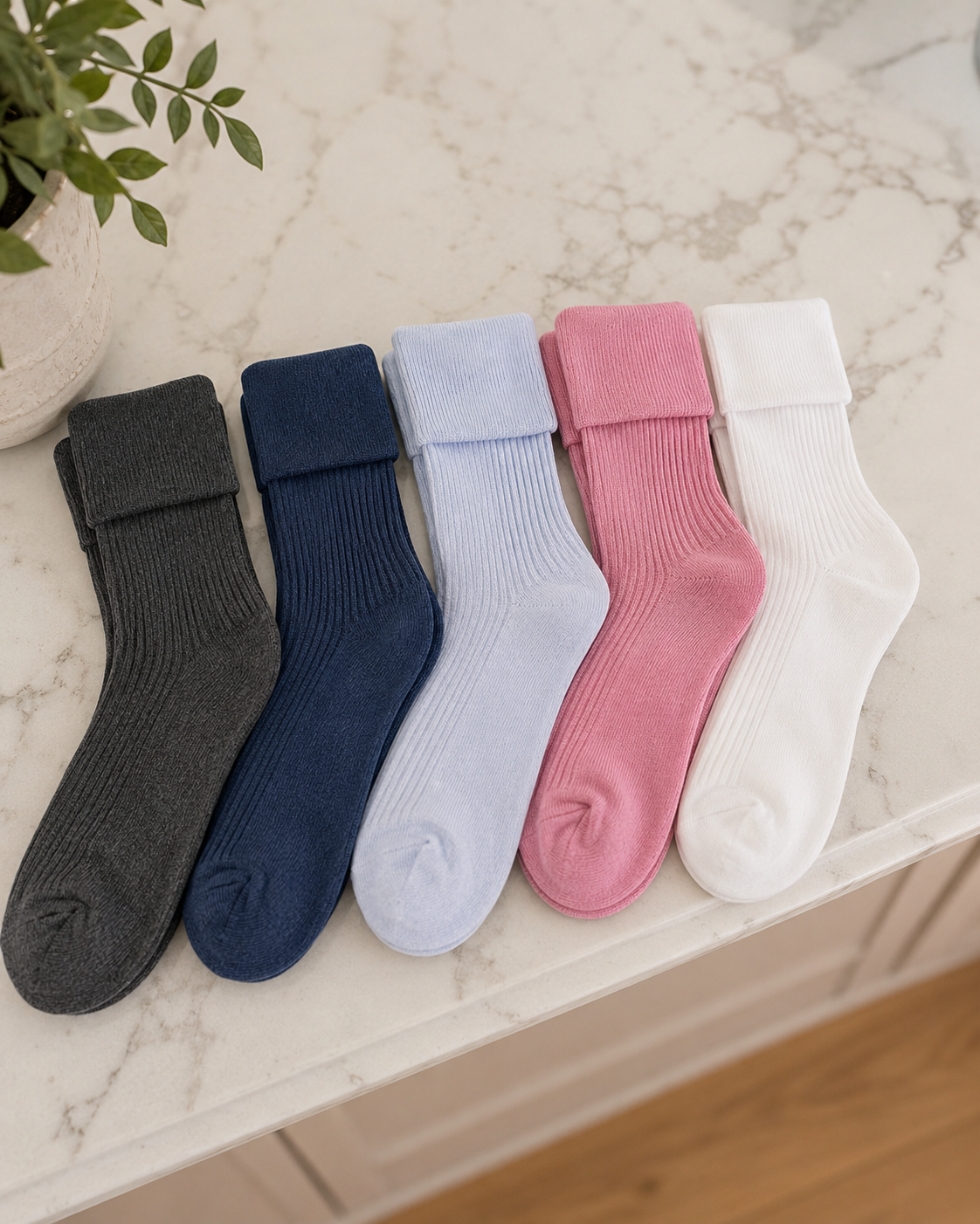 Unisex Luxury Combed Cotton Socks- wind 'n' sails