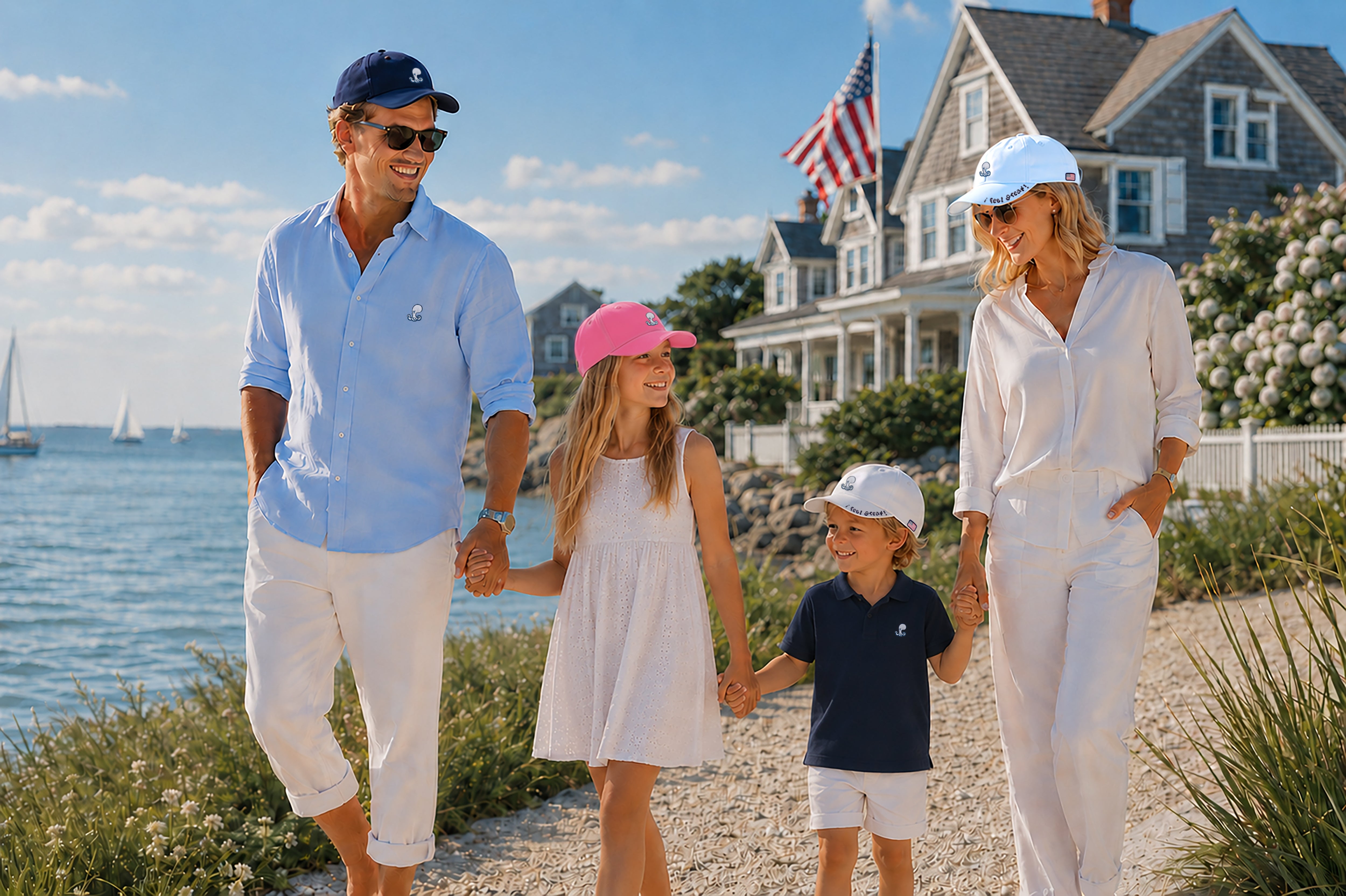 The Yachtopus Men's Cap