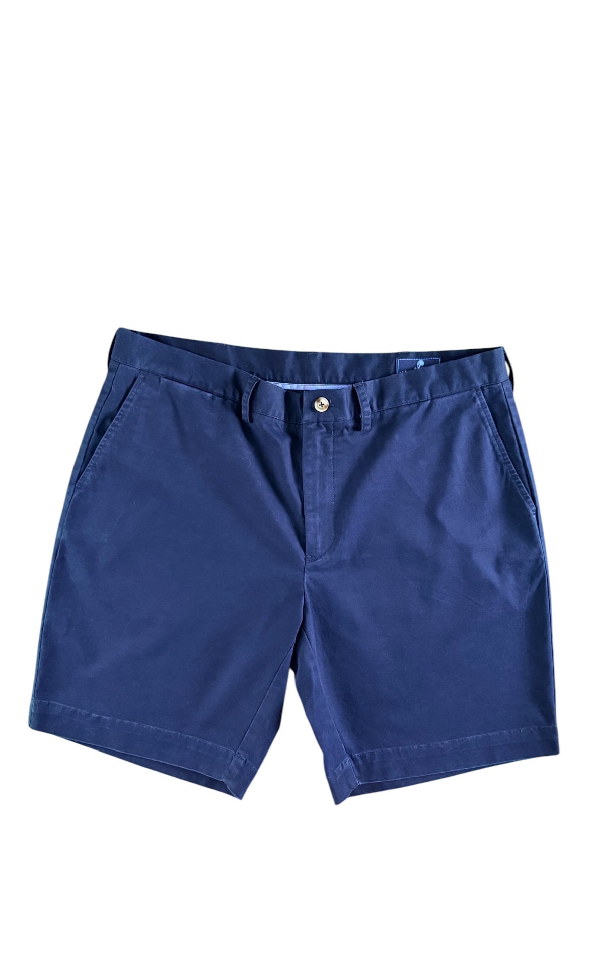Navy Cotton Chino Shorts- wind 'n' sails