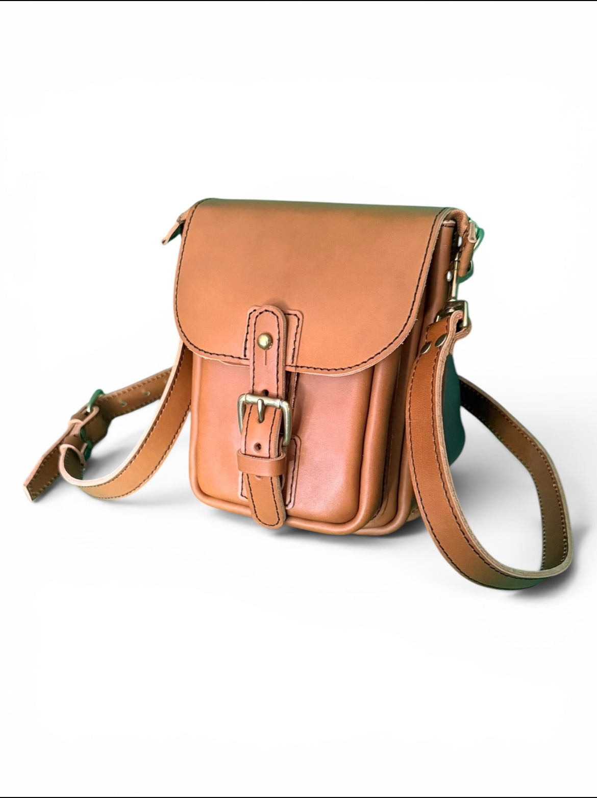 wind 'n' sails Leather Belt Bag- wind 'n' sails