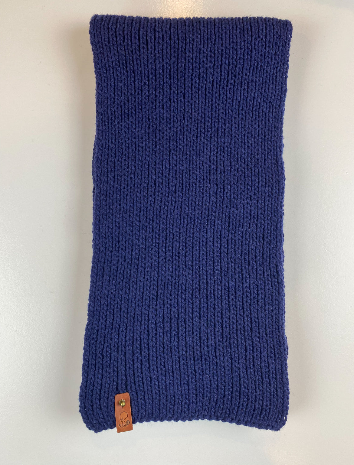 Mens Merino Wool Knit Scarf- wind 'n' sails