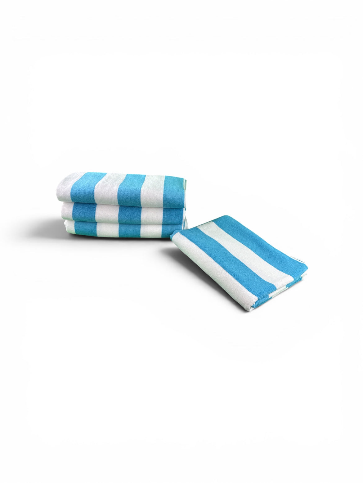 100% Cotton Cabana Striped Beach Towels- wind 'n' sails