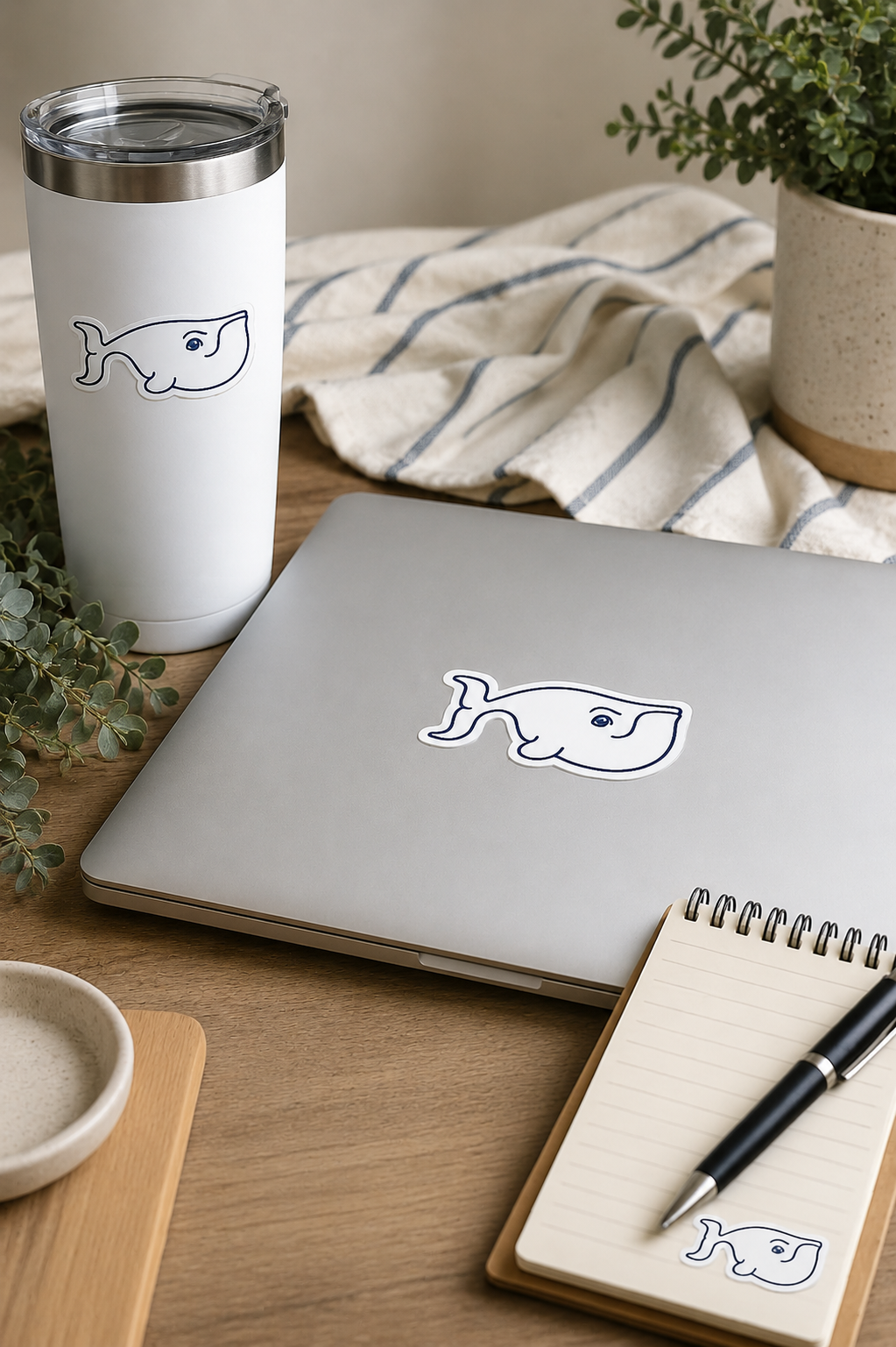 Vinyl Sticker- wind 'n' sails