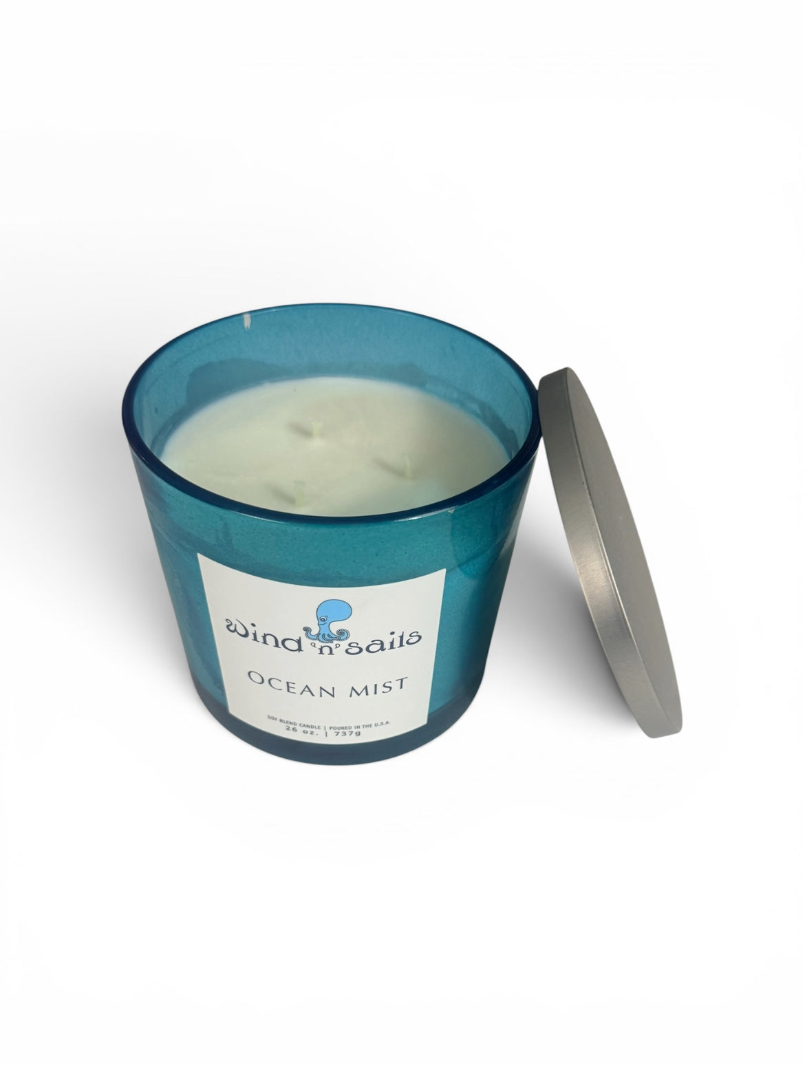 Ocean Mist Soy Blend Candle- wind 'n' sails