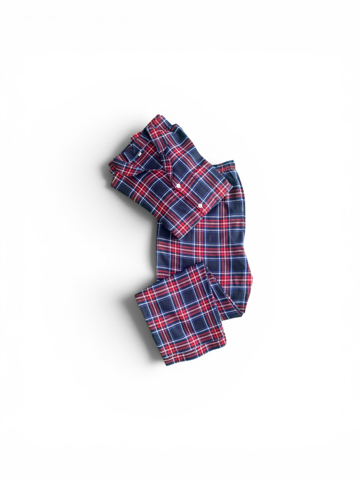 Women's Plaid Flannel Pajama Set- wind 'n' sails