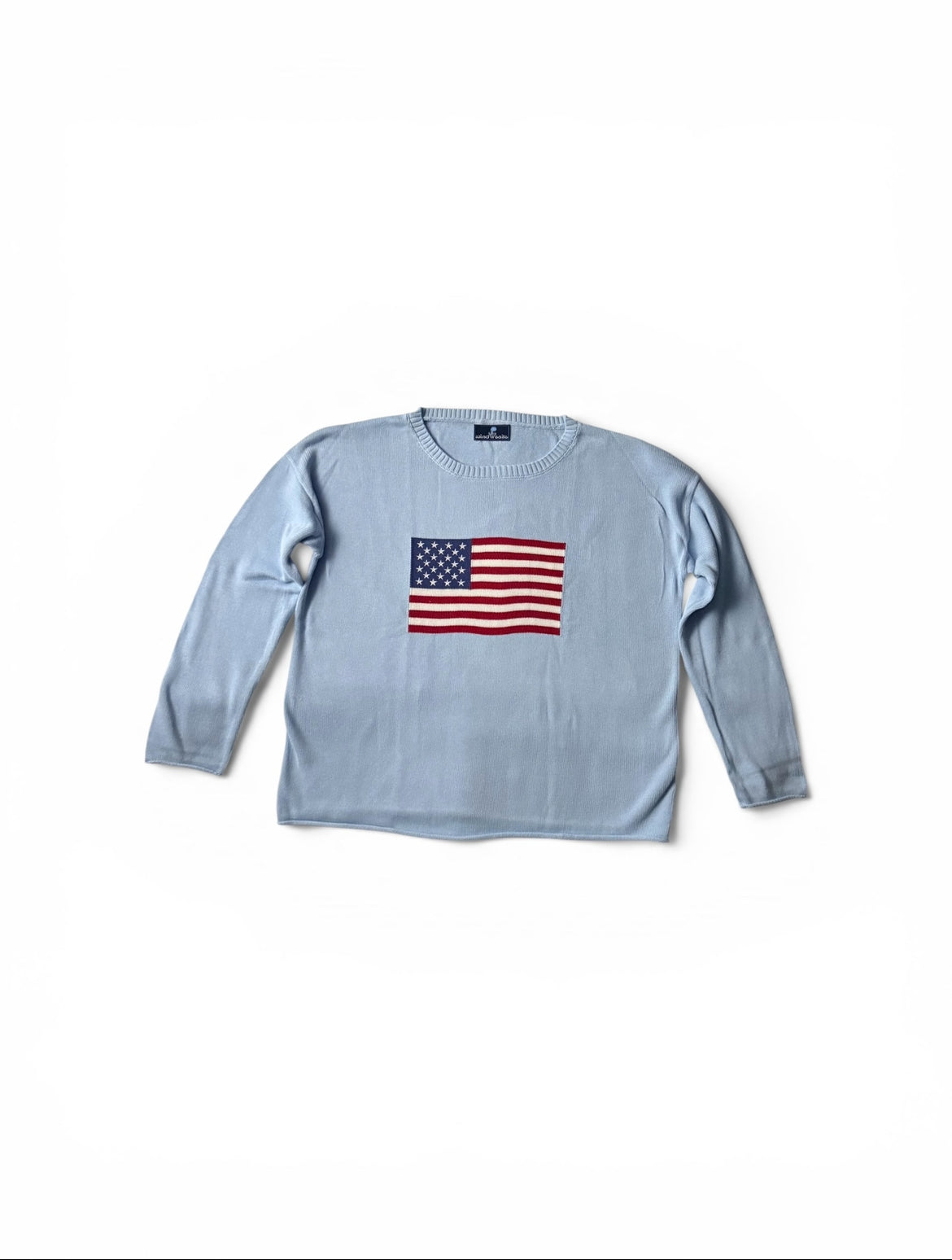 Women's Light Weight Flag Sweater- wind 'n' sails