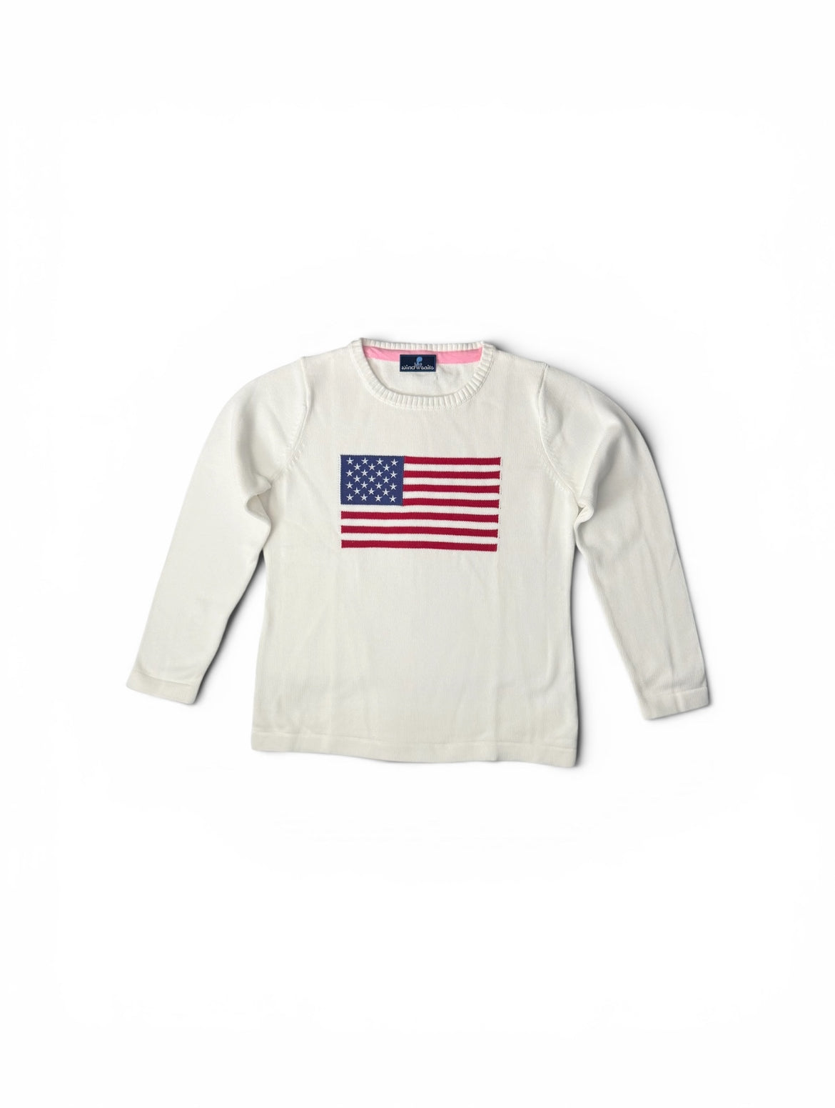 Women's Ralph Flag Sweater- wind 'n' sails
