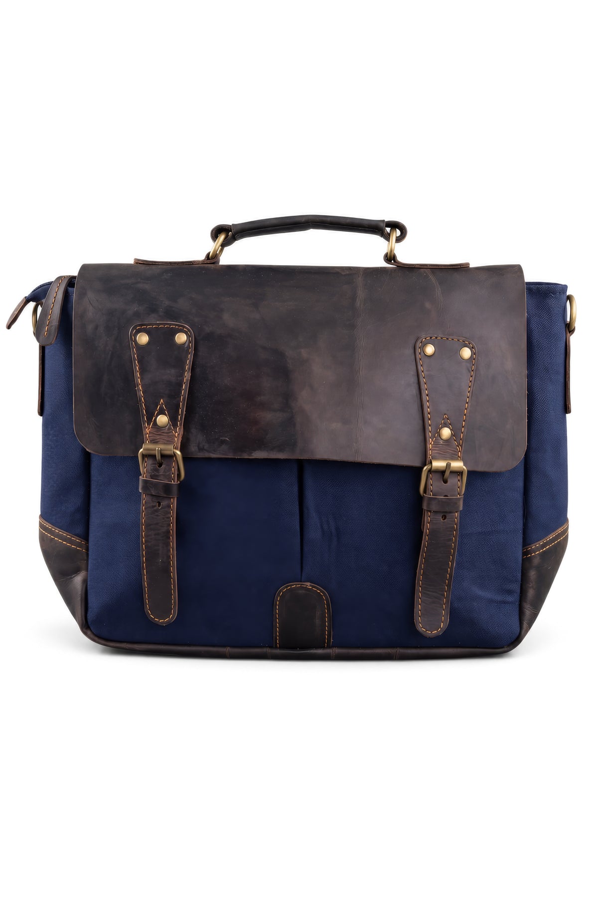 Full-Grain Leather Briefcase